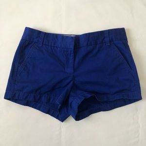 J.Crew Women’s Chino Blue Shorts size 6